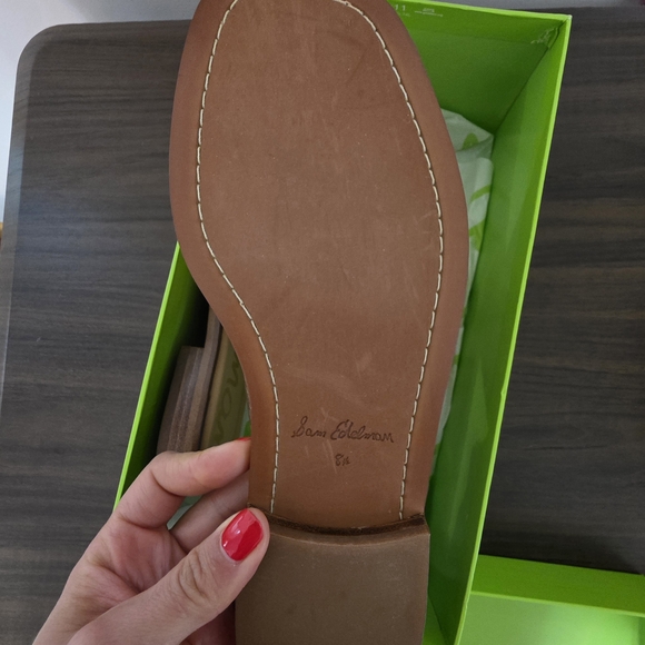 Sam Edelman Gold Sandals - Picture 4 of 4